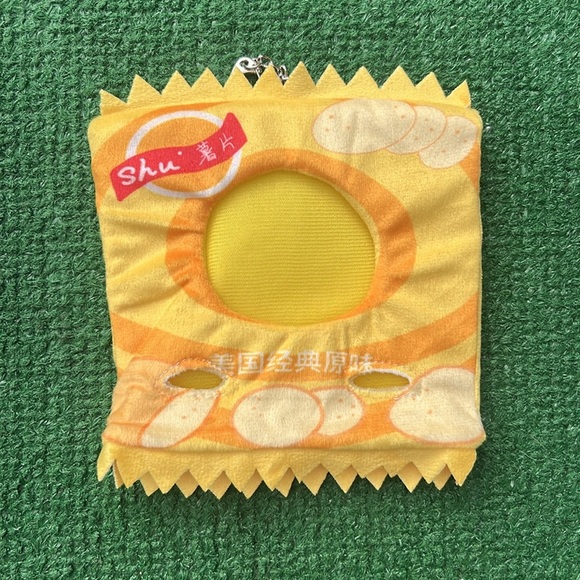 For Labubu The Monsters Figure “No Doll” Potato Chip Packaging Clothes “ blue” - Picture 5 of 6